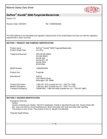 DuPont Kocide 3000 Fungicide/Bactericide