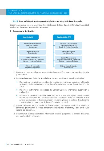 Plan Nacional de Fortalecimiento del Primer ... - Bvs.minsa.gob.pe