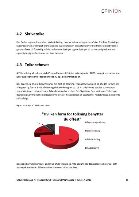 UndersÃ¸gelse af tegnsprogstolkeuddannelsen