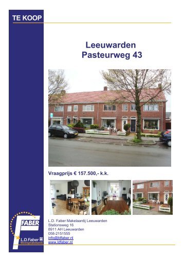 Leeuwarden Pasteurweg 43 - L.D. Faber