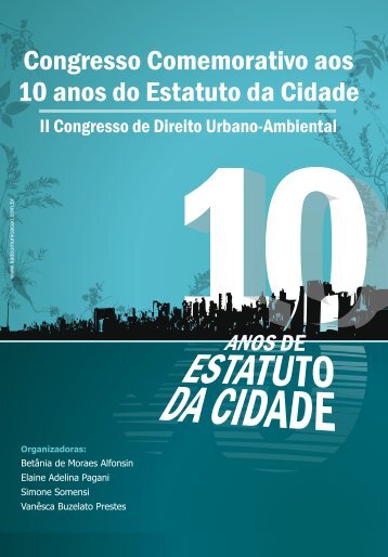 Congresso Comemorativo aos 10 anos do Estatuto da Cidade - ESDM