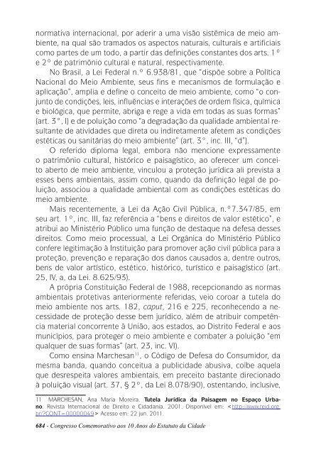 Congresso Comemorativo aos 10 anos do Estatuto da Cidade - ESDM