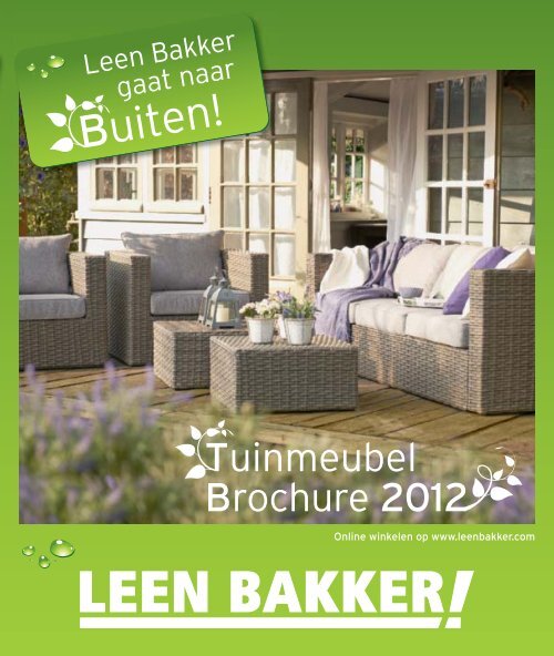 Tuinmeubel Brochure 2012 - Leenbakker
