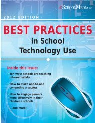 in School Technology Use - eSchool News