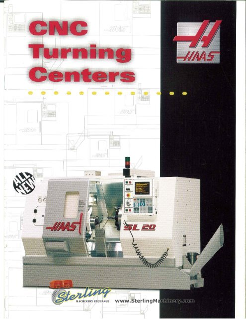 Haas CNC Turning Centers Brochure - Sterling Machinery