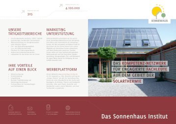 Das Sonnenhaus Institut - Gemeinhardt AG
