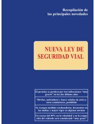 NUEVA LEY DE SEGURIDAD VIAL - Dirección General de Tráfico