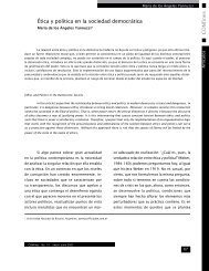 Ética y política en la sociedad democrática - Revista CONfines de ...