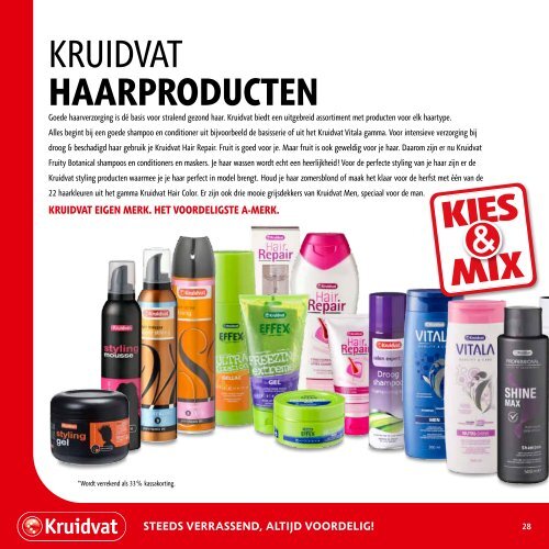 STEEDS VERRASSEND, ALTIJD VOORDELIG! - Kruidvat