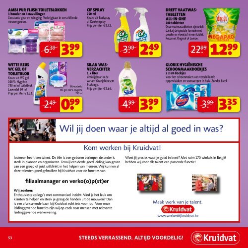 STEEDS VERRASSEND, ALTIJD VOORDELIG! - Kruidvat