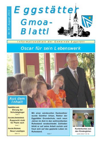 Ausgabe August 2011 - Eggstätt