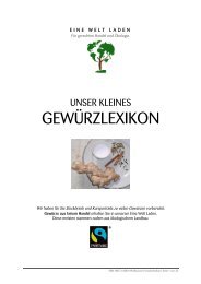 Gewürzlexikon PDF - Eine Welt Laden