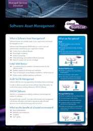 Software Asset Management - Softcat