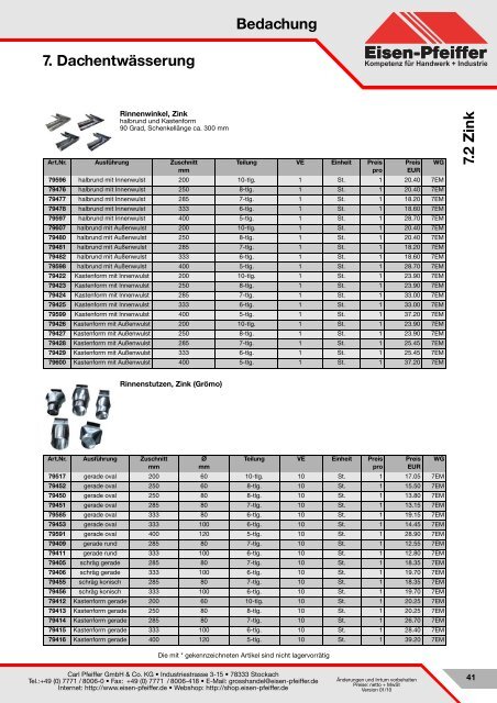 Bedachung - Carl Pfeiffer GmbH & Co KG