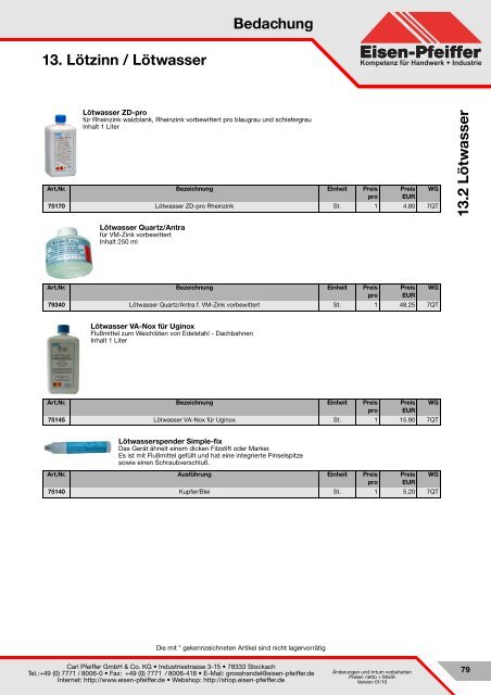 Bedachung - Carl Pfeiffer GmbH & Co KG