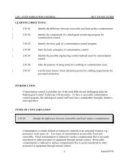 2.05 - contamination control - rct study guide - NukeWorker.com