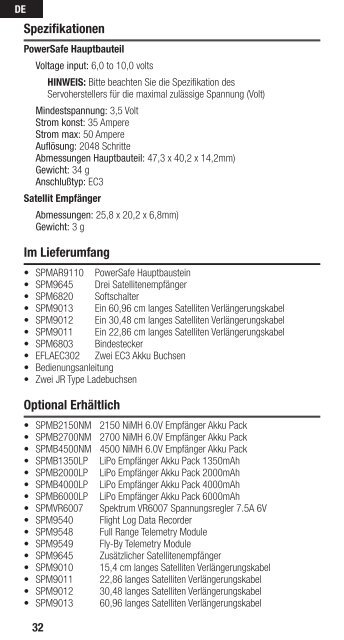 AR9110 PowerSafe User Guide AR9110 PowerSafe ...