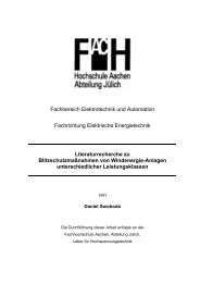 Diplomarbeit Daniel Swoboda - FH Aachen, Elektrolabor