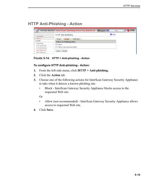 Trend Micro Interscan Gateway Security Appliance M-Series ...