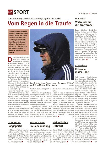 FZ - Sonntag in Franken E-Paper