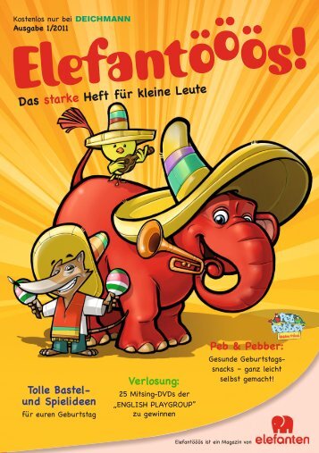 Das starke Heft für kleine Leute - bei Elefanten