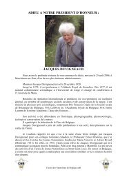Hommage à J. Duvigneaud (pdf, 1,9 Mo) - Cercles des Naturalistes ...