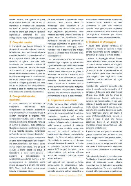 4(1) Catetere Vescicale.pdf - Evidence Based Nursing