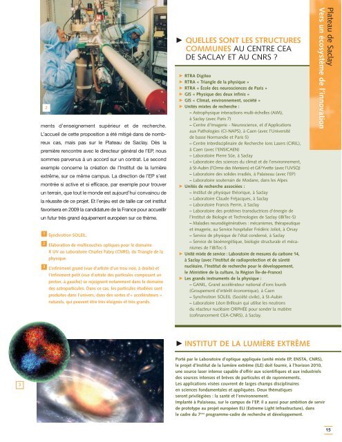 Journal de Saclay n° 39 - CEA Saclay