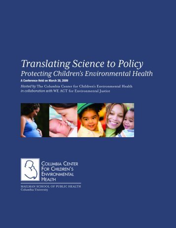 Translating Science to Policy - Columbia Center for Children's ...