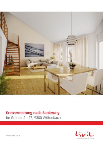 3.5 Zimmer-Maisonettewohnung 3. OG