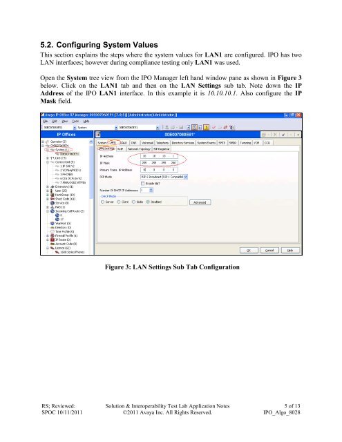 Application notes for Algo 8028 SIP Doorphone with Avaya IP Office ...
