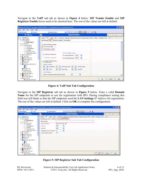 Application notes for Algo 8028 SIP Doorphone with Avaya IP Office ...