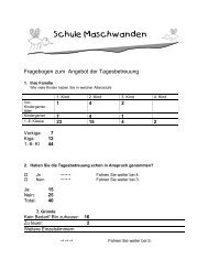 Schule Maschwanden