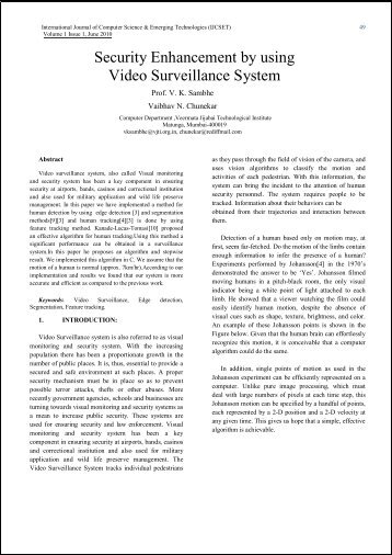 IEEE Paper Template in A4 (V1) - ijcset