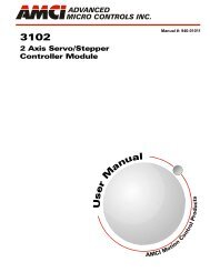 3102 .pdf manual - Advanced Micro Controls Inc