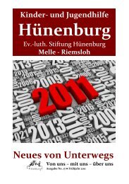 Bootcamp â oder was - Kinder- und Jugendhilfe HÃ¼nenburg Stiftung