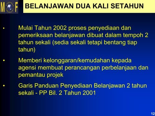 Pengenalan Kepada Sistem Belanjawan Negara