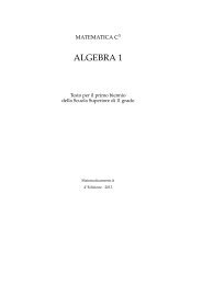 Algebra 1 - shop - Matematicamente.it