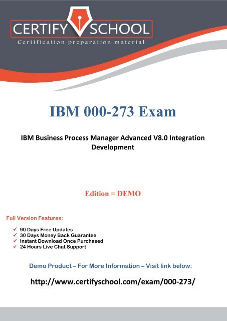 IBM 000-273 Exam