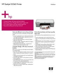 HP Deskjet D2360 Printer - Encompass Imaging