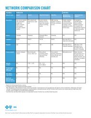 network comparison chart - <a href=