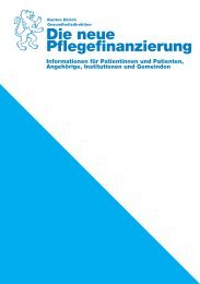 Die neue Pflegefinanzierung