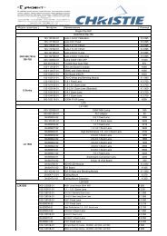 20120115 Christie Accesories Retail Price.pdf - ultrahorizont.com.ua