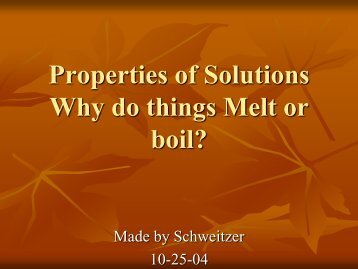 Why things boil? ppt. #2