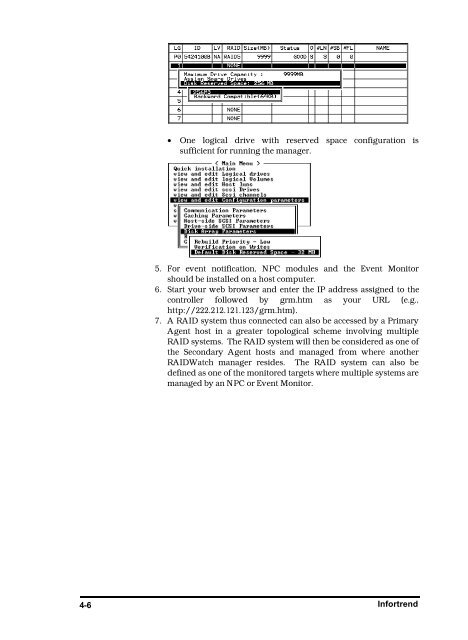 Infortrend RAID Controller Manual