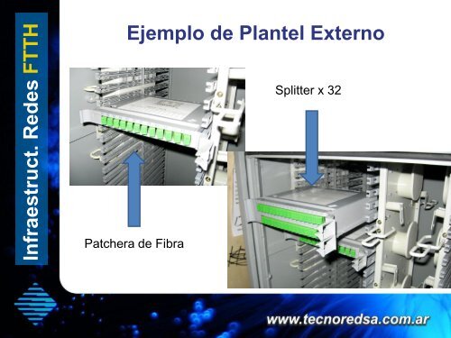 Redes FTTH - TecnoRed