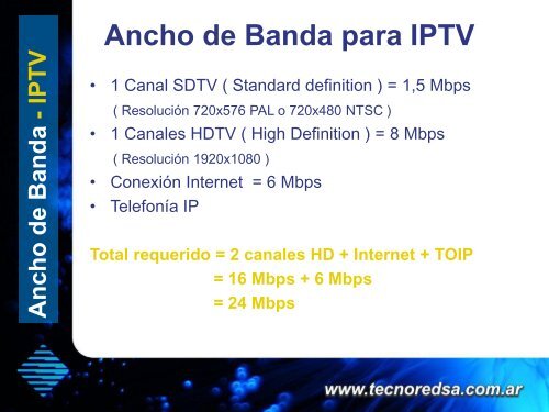 Redes FTTH - TecnoRed