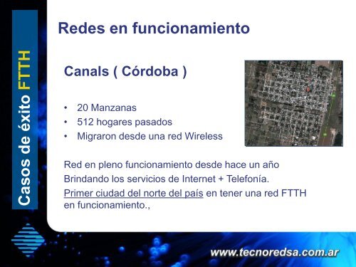 Redes FTTH - TecnoRed