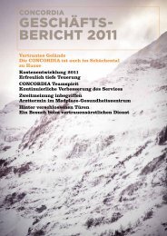 GeschÃƒÂ¤ftsbericht 2011 - Concordia