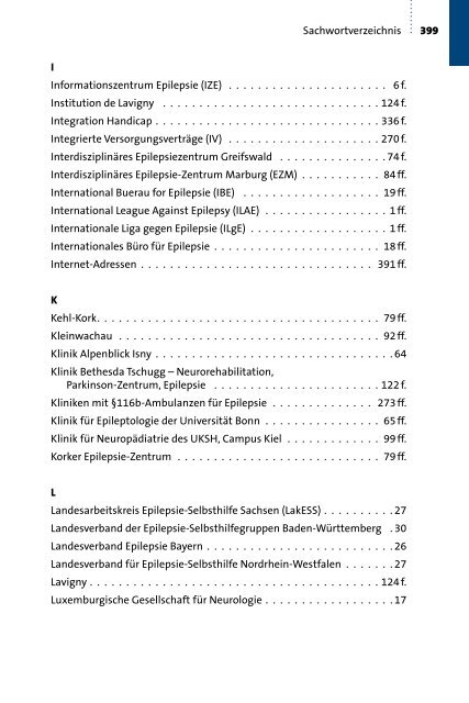 Broschüre - Schweizerische Liga gegen Epilepsie